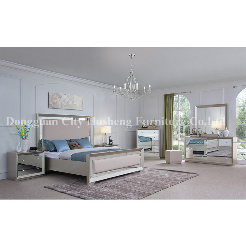 Alta qualità Mordren Fashion Style King Size Grandes Luxury Bed room Furniture